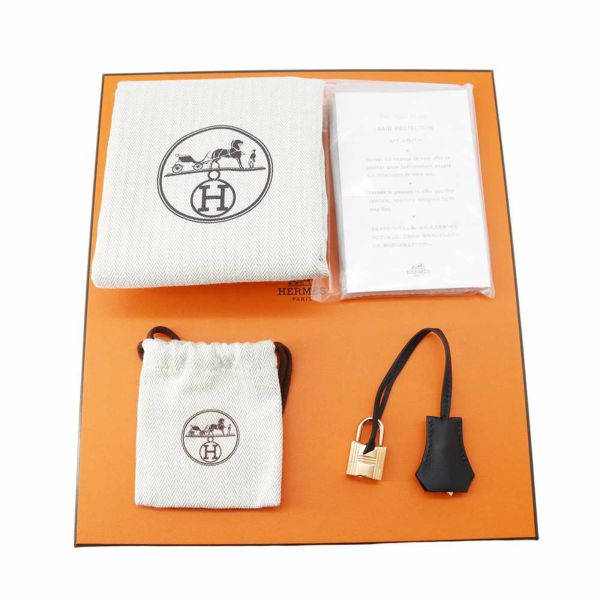 エルメス バーキン25 ブラック/ピンクゴールド金具 スイフト U刻印 HERMES Birkin ハンドバッグ 黒