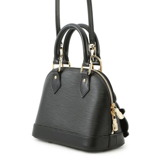 ルイヴィトン ハンドバッグ エピ LV × TM アルマ BB M13670 ヴィトン バッグ 村上隆コラボ 黒 ブラック 2wayショルダー