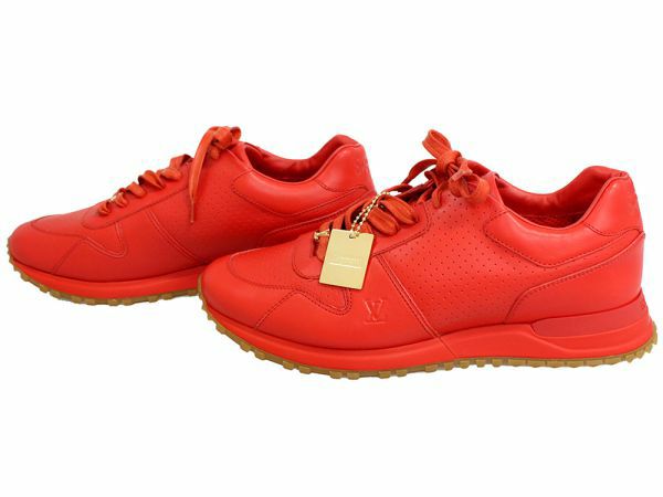 ルイヴィトン スニーカー シュプリーム コラボ Run Away Sneaker 1A3FC6 LOUIS VUITTON Supreme 限定 レア 靴 メンズサイズ8