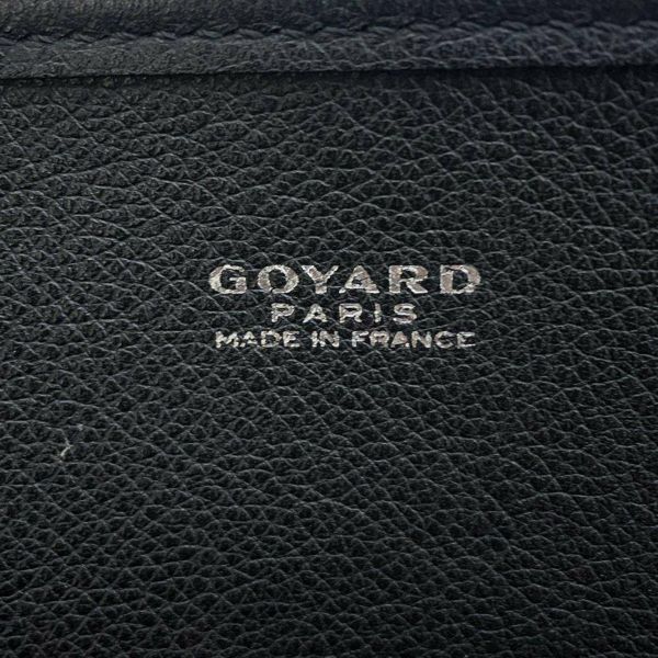 ゴヤール トートバッグ ブルゴーニュ PVC GOYARD バッグ 黒