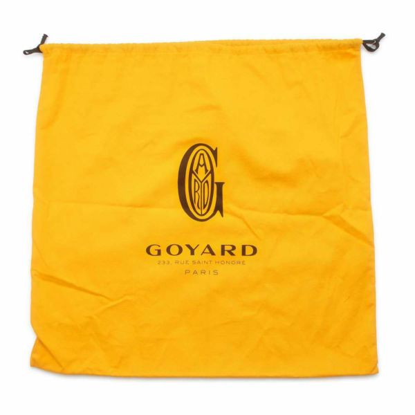 ゴヤール トートバッグ ブルゴーニュ PVC GOYARD バッグ 黒