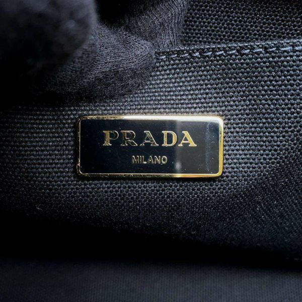 プラダ トートバッグ カナパ CANAPA キャンバス BN1877 PRADA バッグ 黒