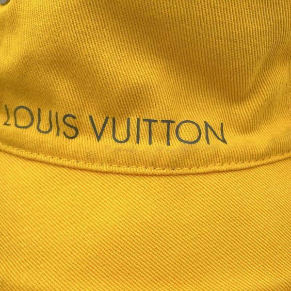 ルイヴィトン バケットハット リバーシブル バケットハット サイズ60 M76209 LOUIS VUITTON 帽子 黒 ブラック