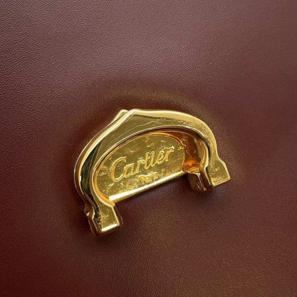 カルティエ ハンドバッグ マストライン レザー Cartier バッグ