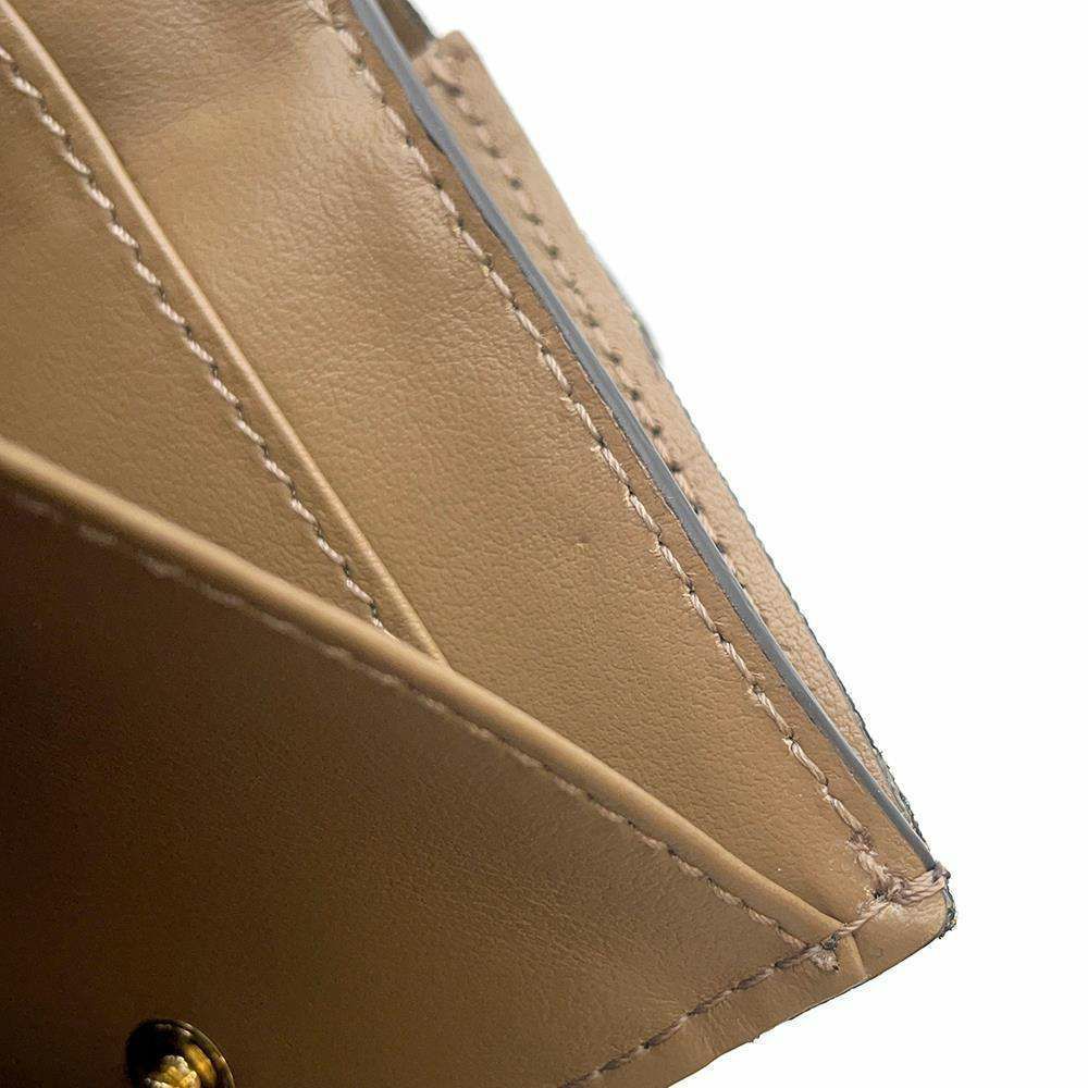 フェンディ 三つ折り財布 マイクロ キャンバス 8M0395 FENDI 財布 折りたたみ コンパクトウォレット