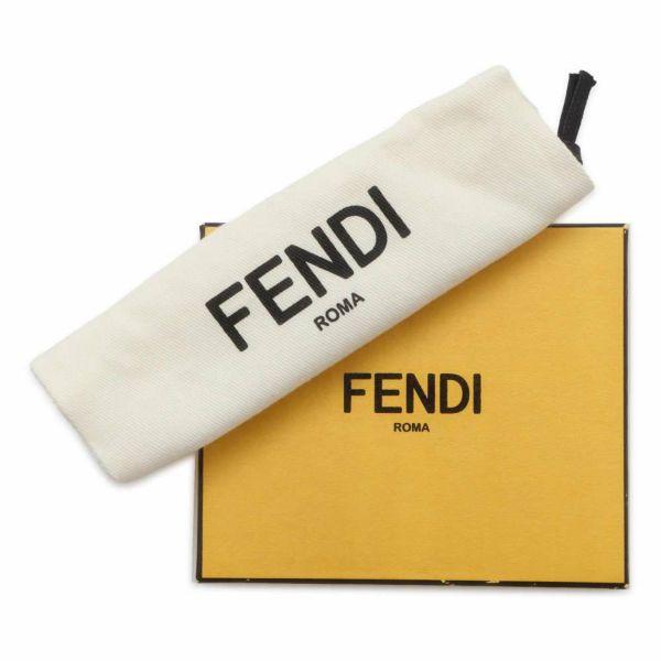 フェンディ 三つ折り財布 マイクロ キャンバス 8M0395 FENDI 財布 折りたたみ コンパクトウォレット