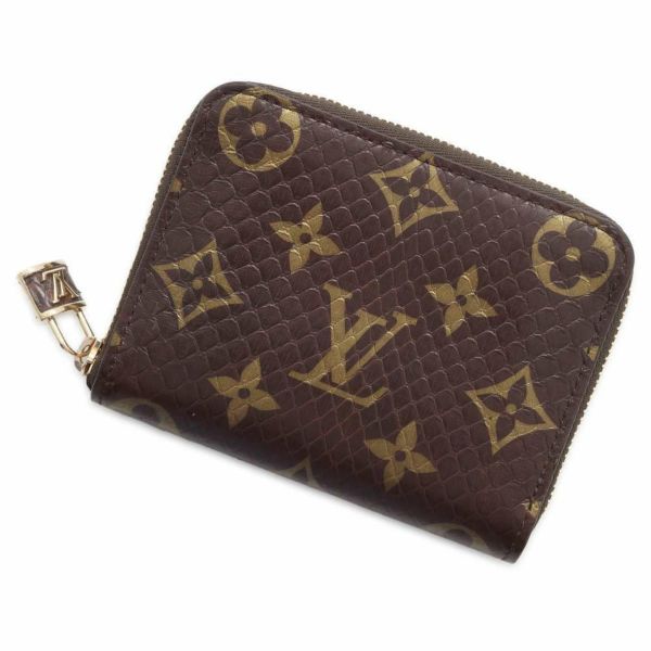 ルイヴィトン コインケース パイソン モノグラム ジッピー・コインパース N80149 LOUIS VUITTON 小銭入れ