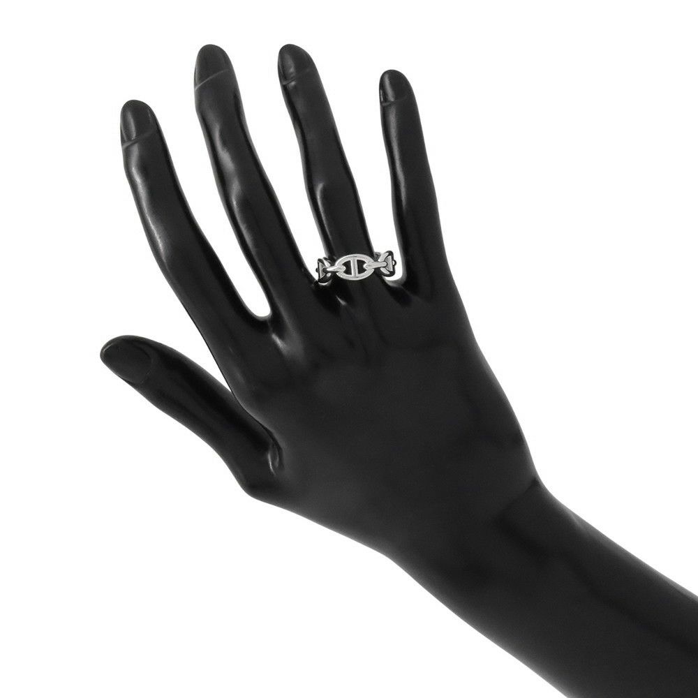 エルメス リング シェーヌダンクル アンシェネPM Enchainee SV925シルバー リングサイズ52 HERMES ジュエリー