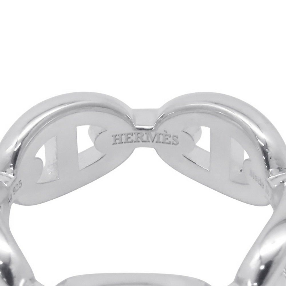 エルメス リング シェーヌダンクル アンシェネPM Enchainee SV925シルバー リングサイズ52 HERMES ジュエリー