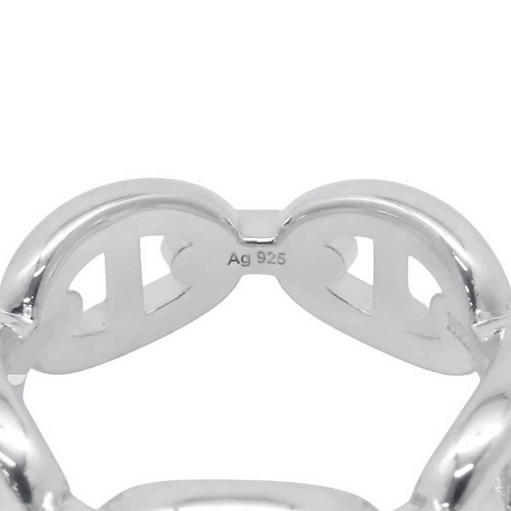 エルメス リング シェーヌダンクル アンシェネPM Enchainee SV925シルバー リングサイズ52 HERMES ジュエリー