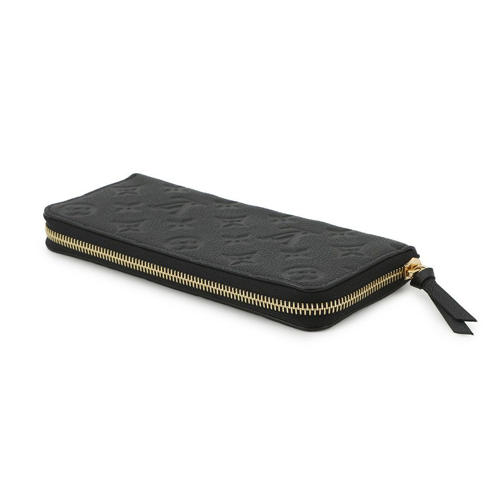 ルイヴィトン 長財布 モノグラム・アンプラント ポルトフォイユ・クレマンス M60171 LOUIS VUITTON 財布 ブラック 黒
