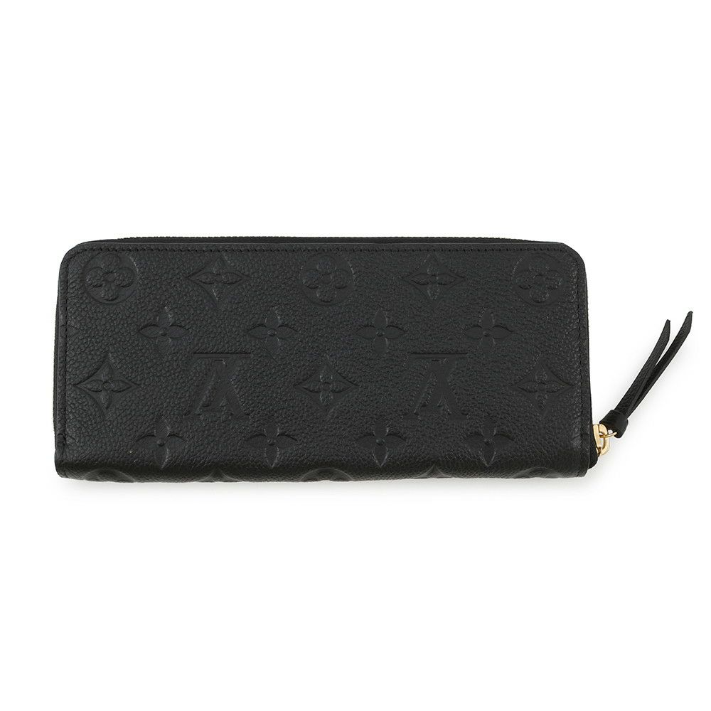 ルイヴィトン 長財布 モノグラム・アンプラント ポルトフォイユ・クレマンス M60171 LOUIS VUITTON 財布 ブラック 黒