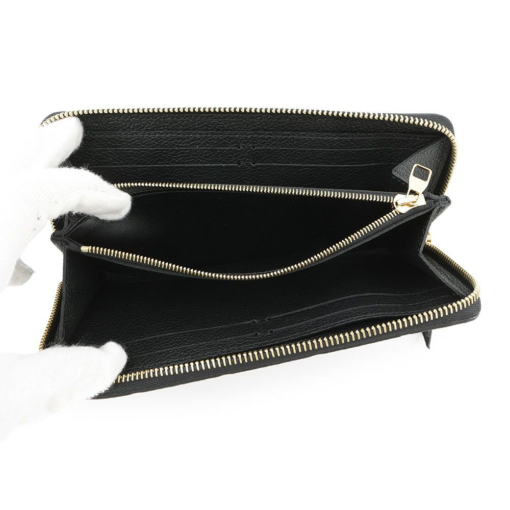 ルイヴィトン 長財布 モノグラム・アンプラント ポルトフォイユ・クレマンス M60171 LOUIS VUITTON 財布 ブラック 黒