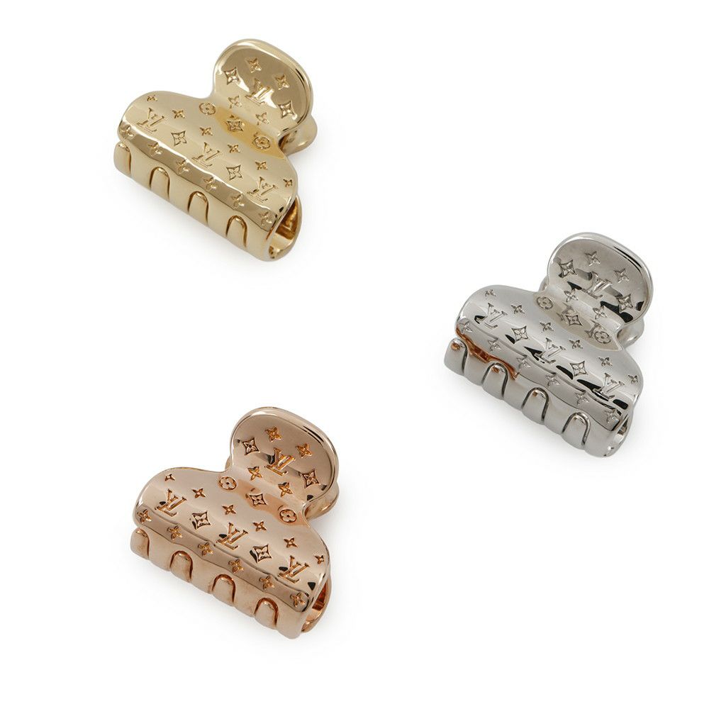 ルイヴィトン ヘアクリップ アクセソワール シュブ・ナノグラムPM M68940 LOUIS VUITTON ヴィトン ヘアアクセサリー