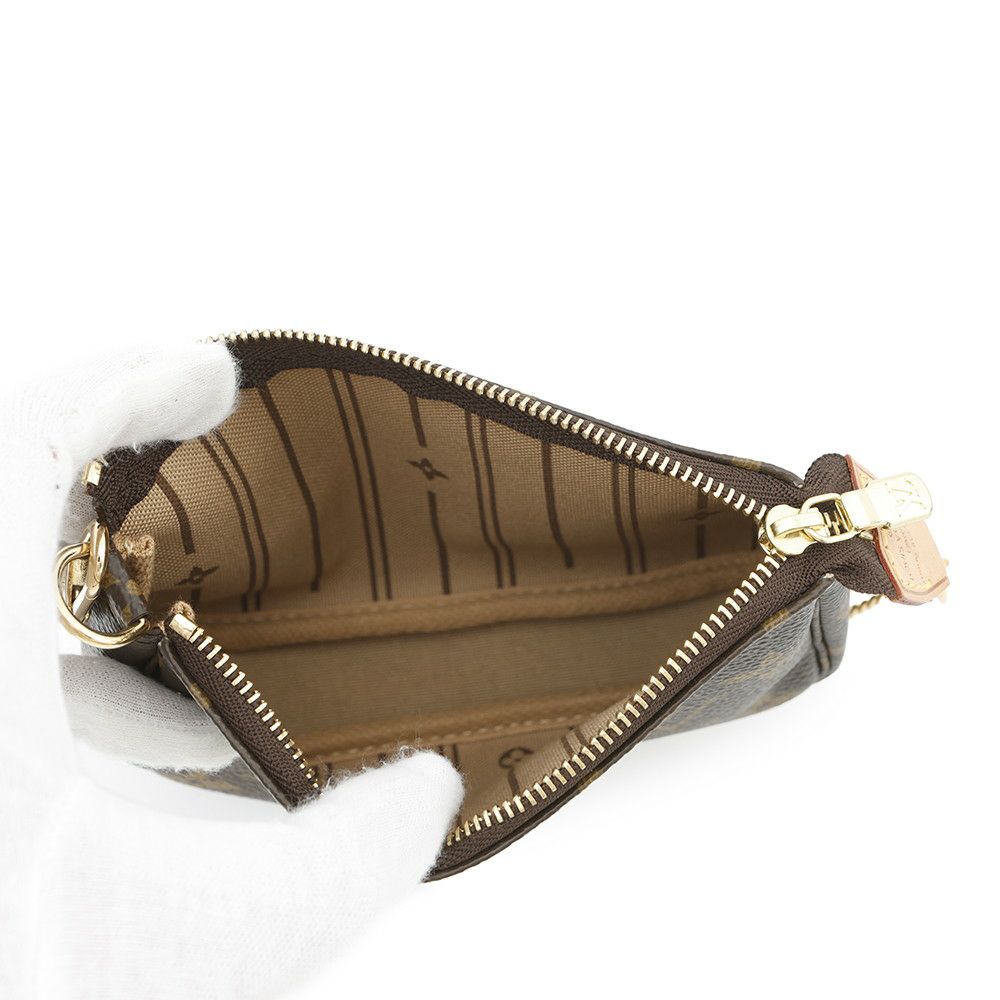 ルイヴィトン ハンドバッグ モノグラム ミニ・ポシェット アクセソワールT＆B M60153 LOUIS VUITTON アクセサリーポーチ