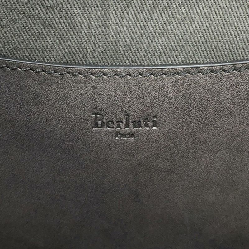ベルルッティ トートバッグ カリグラフィー スクリット トゥジュール レザー Berluti メンズ 黒