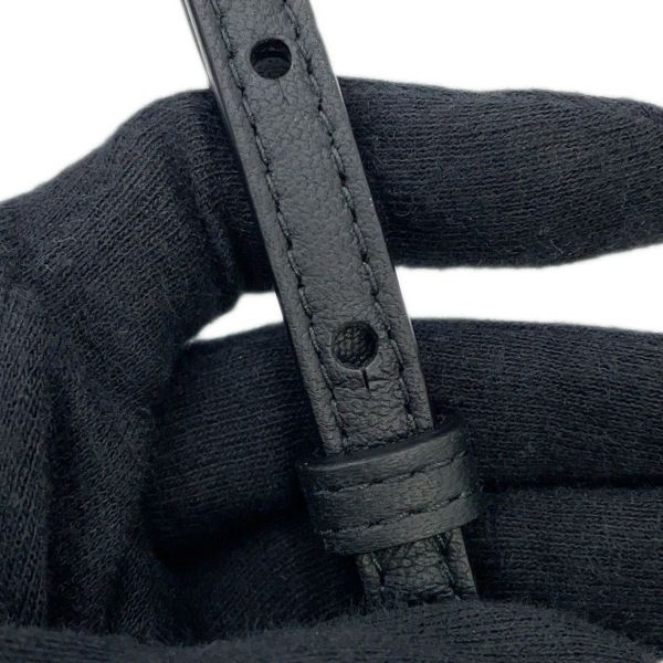 ボッテガヴェネタ ショルダーバッグ イントレチャート レザー 609407 BOTTEGA VENETA 黒