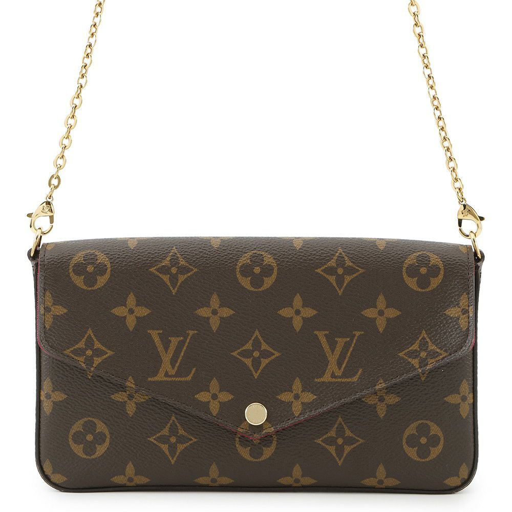 ルイヴィトン チェーンウォレット モノグラム ポシェット フェリシー M61276 LOUIS VUITTON 財布 バッグ フェリーチェ