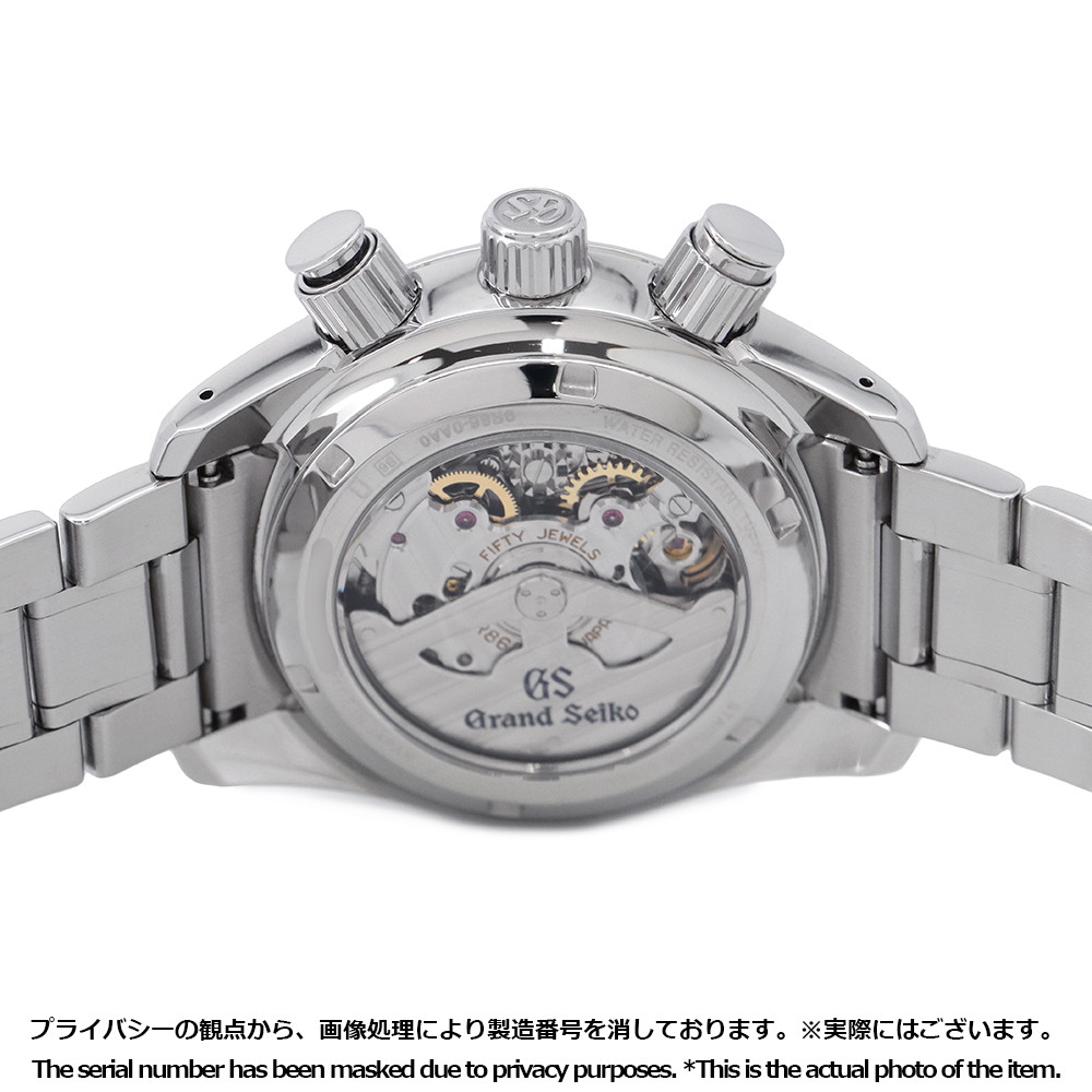 セイコー グランドセイコー GMT スプリングドライブ SEIKO 腕時計 黒文字盤