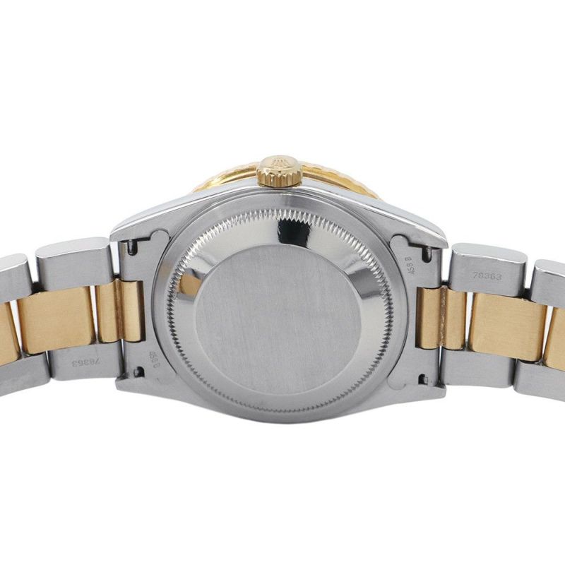 ロレックス デイトジャスト サンダーバード T番 SS/K18YG 16263 ROLEX 腕時計 グレー文字盤 ローマン