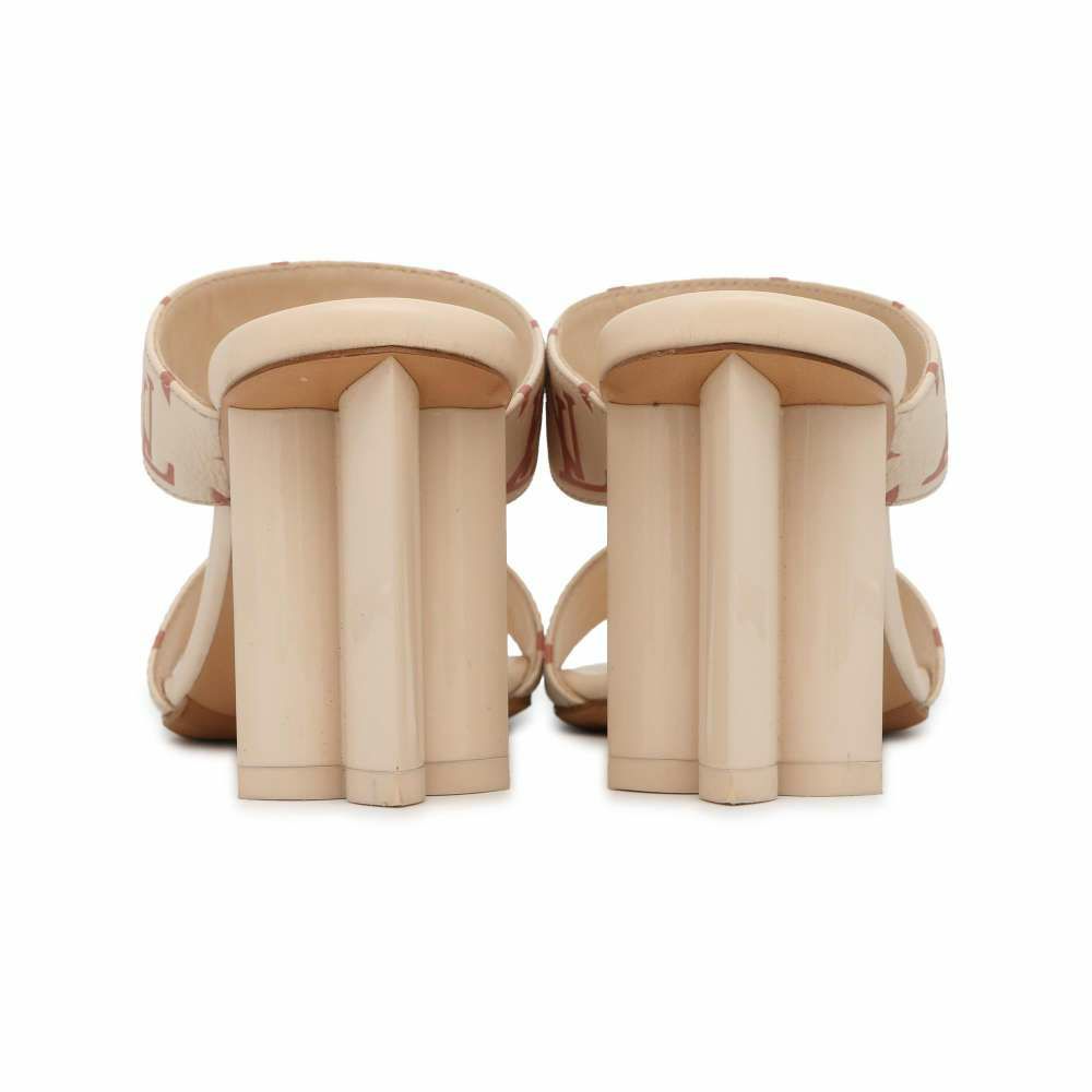 ルイヴィトン サンダル モノグラム・アンプラント シルエット・ライン ミュール サンダル 1AB004 レディースサイズ37 靴