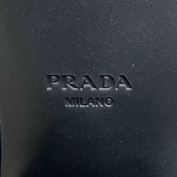 プラダ ローファー チョコレート ハイヒール レザー レディースサイズ37 2/1 1D246M PRADA 靴 黒