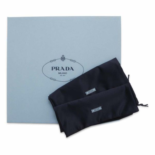 プラダ ローファー チョコレート ハイヒール レザー レディースサイズ37 2/1 1D246M PRADA 靴 黒