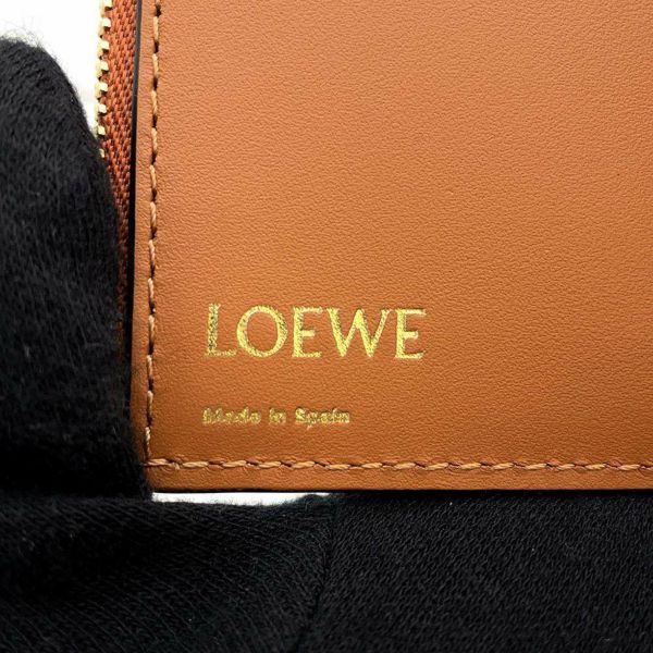 ロエベ 三つ折り財布 スモール リピートアナグラム バーティカル ウォレット C499S97X05 LOEWE 財布