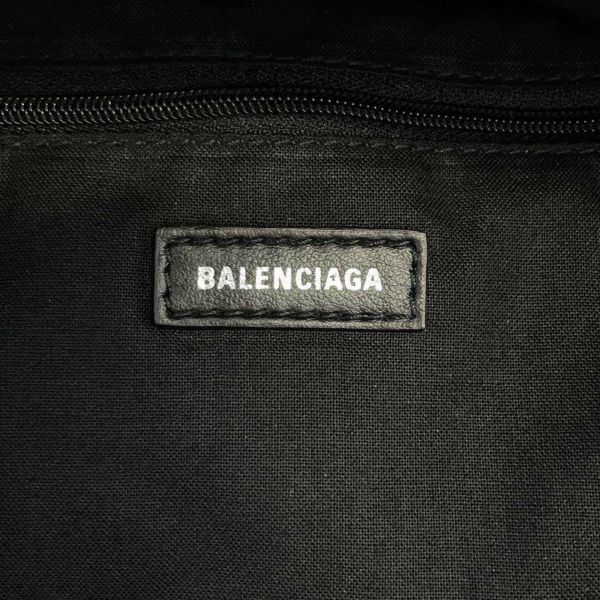 バレンシアガ リュック ロゴ キャンバス BALENCIAGA リュックサック メンズ 黒