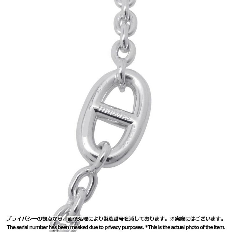 エルメス ネックレス シェーヌダンクル ファランドール SV925シルバー 120 HERMES ロングネックレス ジュエリー