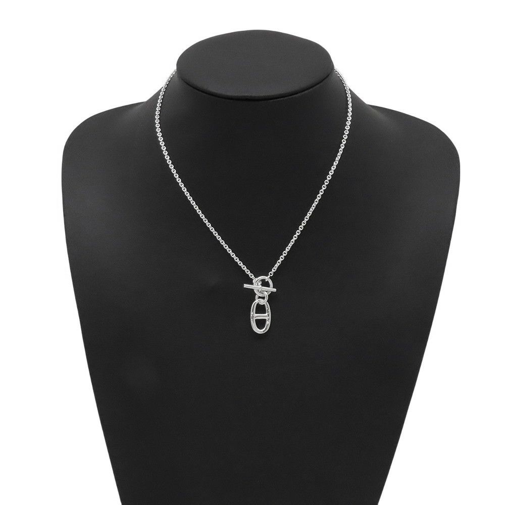 エルメス ネックレス シェーヌダンクル アミュレット SV925シルバー HERMES ペンダント ジュエリー