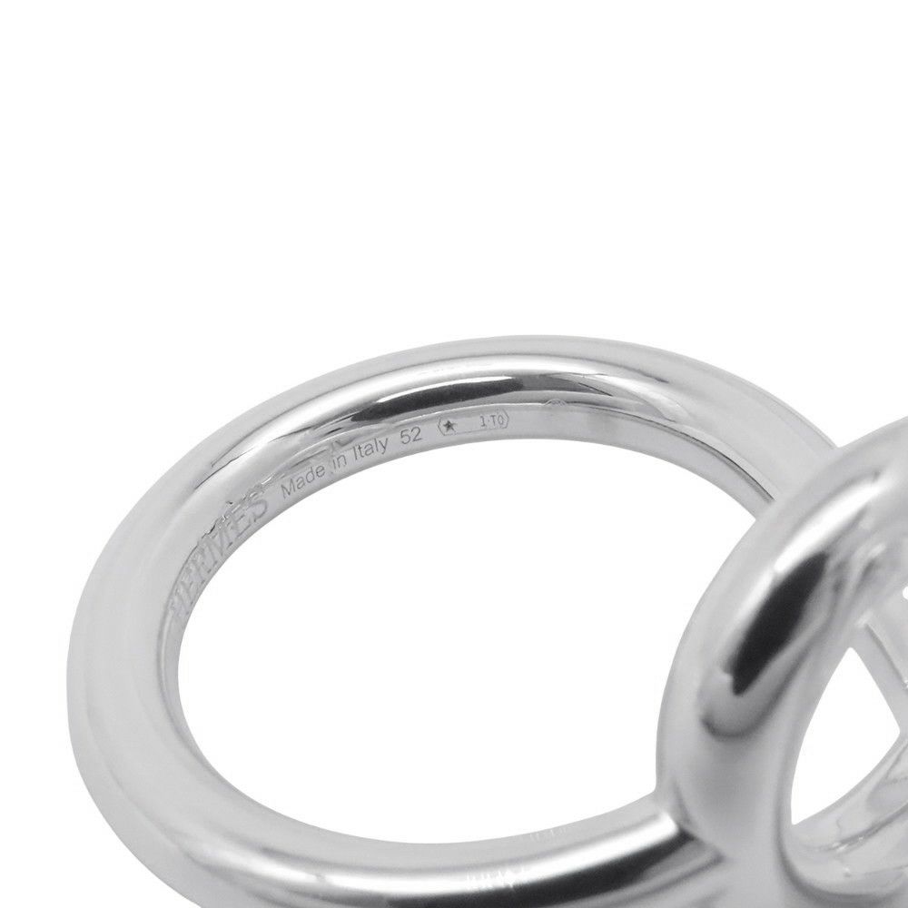 エルメス リング エシャペ MM Echapee SV925シルバー リングサイズ52 HERMES ジュエリー 指輪