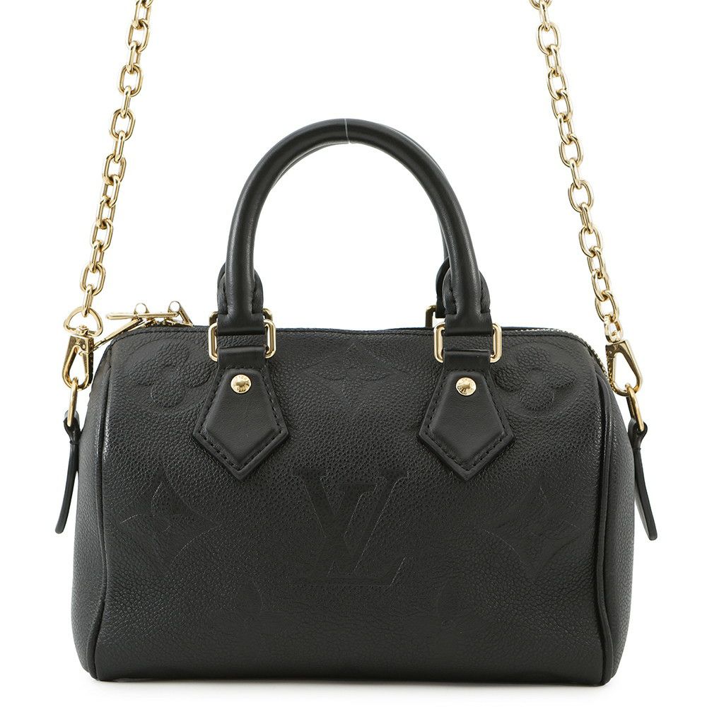 ルイヴィトン ハンドバッグ モノグラム・アンプラント スピーディ・バンドリエール20 M58953 2way 黒 ブラック