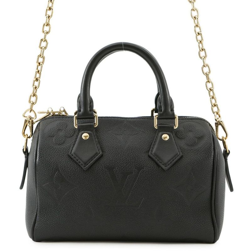 ルイヴィトン ハンドバッグ モノグラム・アンプラント スピーディ・バンドリエール20 M58953 2way 黒 ブラック