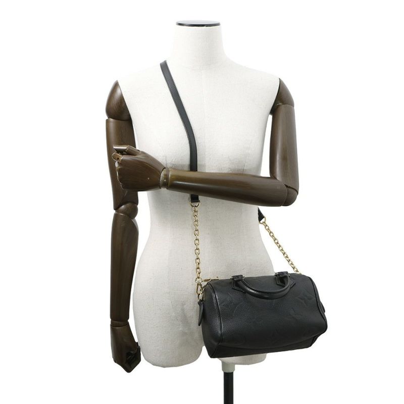 ルイヴィトン ハンドバッグ モノグラム・アンプラント スピーディ・バンドリエール20 M58953 2way 黒 ブラック