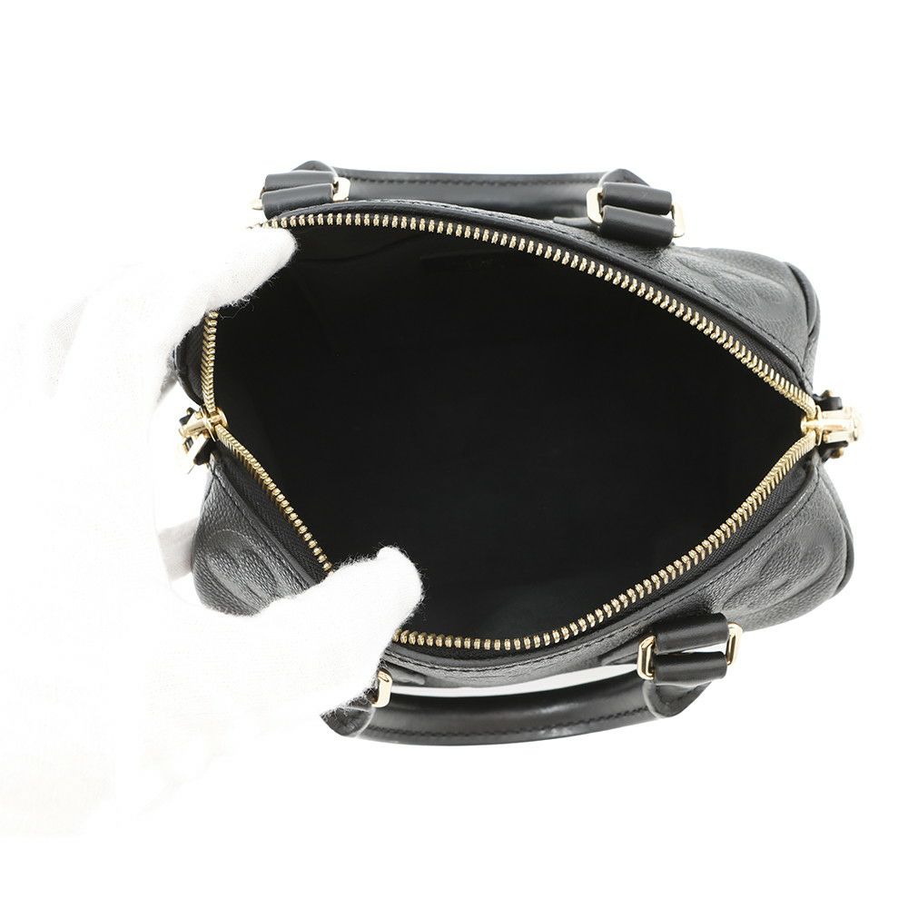 ルイヴィトン ハンドバッグ モノグラム・アンプラント スピーディ・バンドリエール20 M58953 2way 黒 ブラック