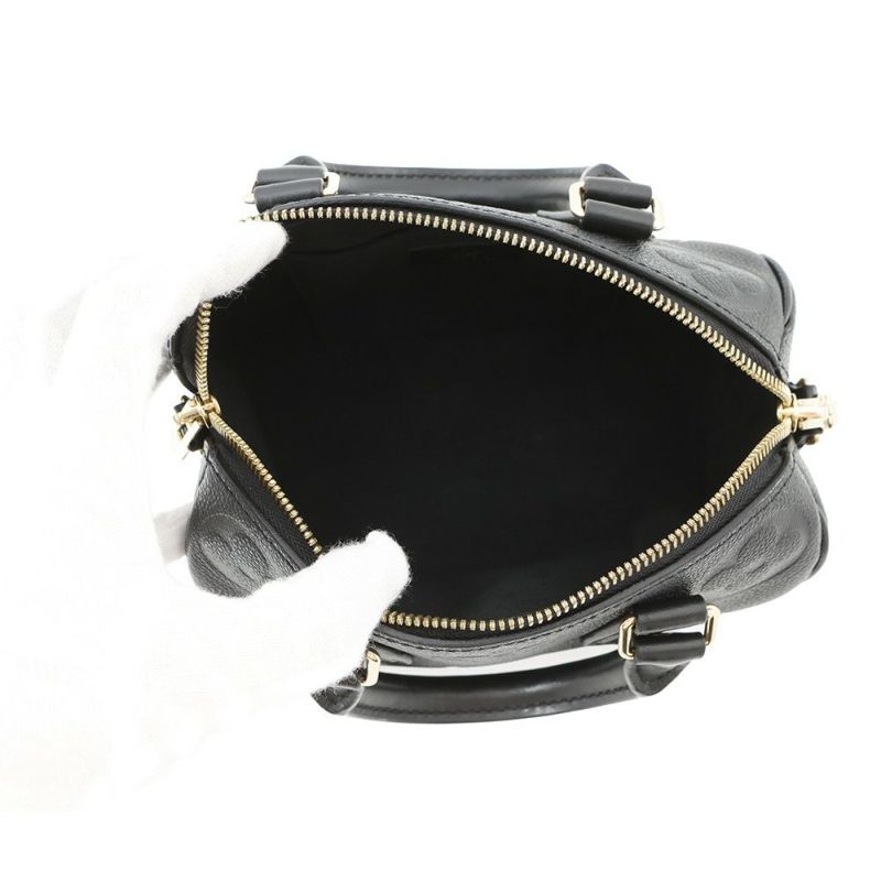 ルイヴィトン ハンドバッグ モノグラム・アンプラント スピーディ・バンドリエール20 M58953 2way 黒 ブラック