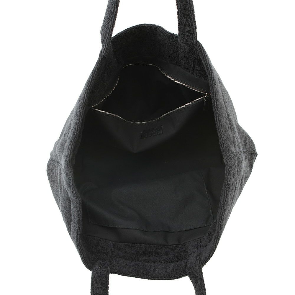 バレンシアガ トートバッグ ジャンボ ラージ タオルファブリック 743152 BALENCIAGA 黒