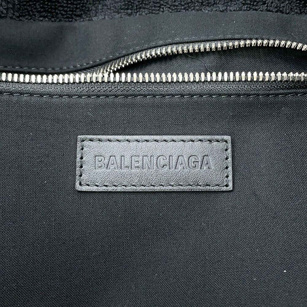 バレンシアガ トートバッグ ジャンボ ラージ タオルファブリック 743152 BALENCIAGA 黒
