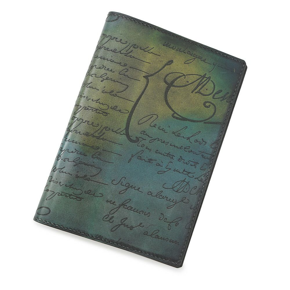 ベルルッティ ブックカバー カリグラフィ Berluti 黒