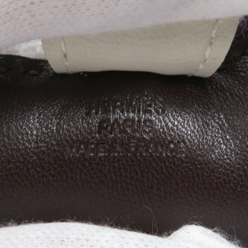 エルメス バッグチャーム ロデオPM ルージュセリエ/ヴィオレ/クレ ラムスキン U刻印 HERMES チャーム オーナメント