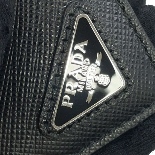 プラダ カードケース サフィアーノ バッジホルダー レザー 2MC016 PRADA 財布 黒