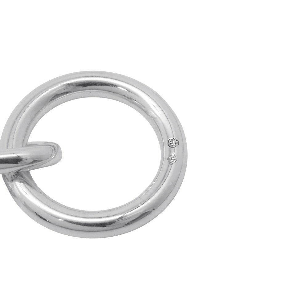 エルメス ブレスレット シェーヌダンクルMM 15コマ SV925シルバー HERMES ジュエリー