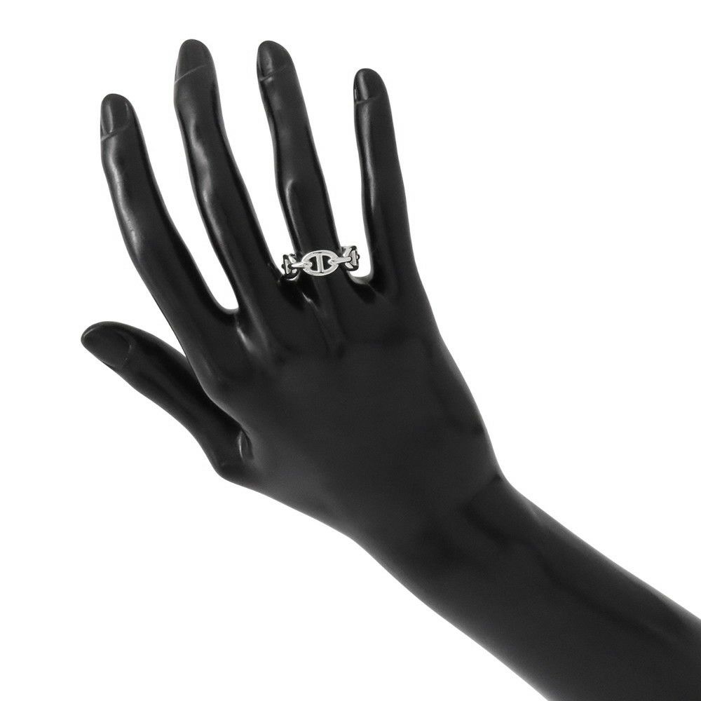 エルメス リング シェーヌダンクル アンシェネPM Enchainee SV925シルバー リングサイズ51 HERMES ジュエリー