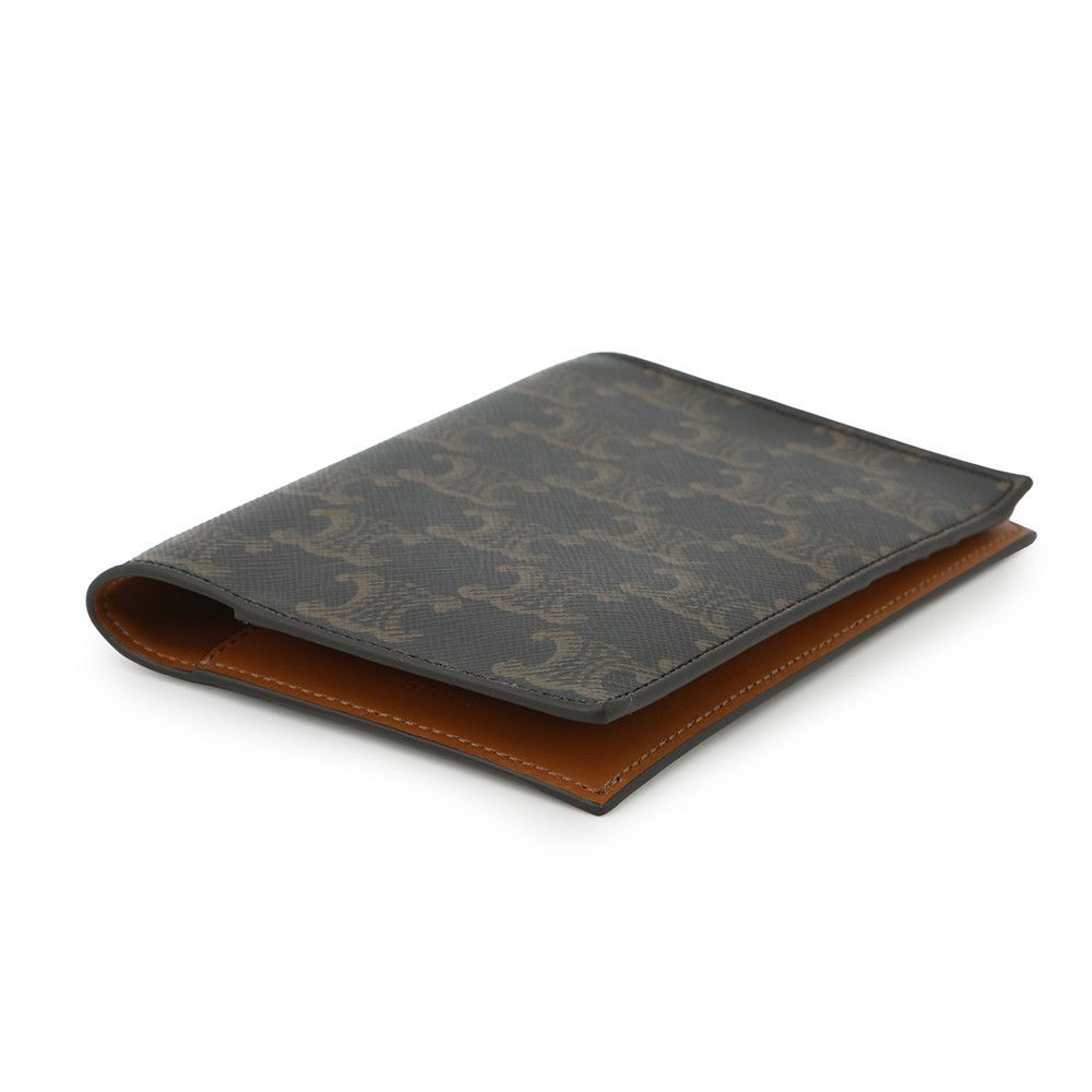 セリーヌ パスポートケース トリオンフ パスポートカバー 4M3432 CELINE 手帳カバー 黒