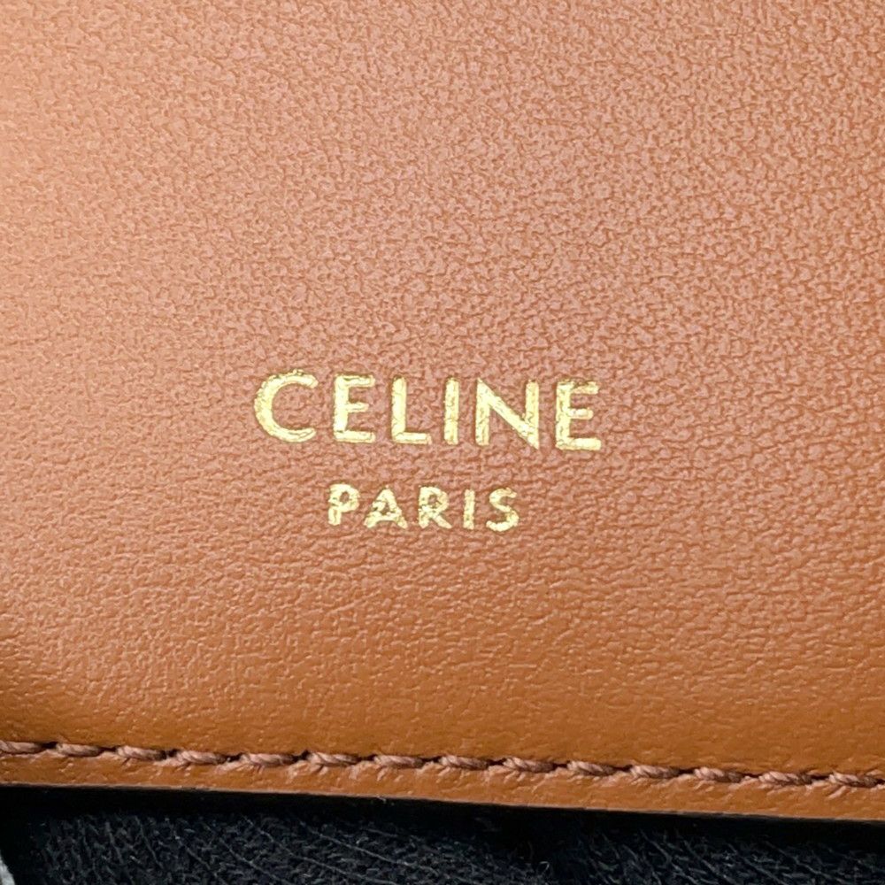 セリーヌ パスポートケース トリオンフ パスポートカバー 4M3432 CELINE 手帳カバー 黒