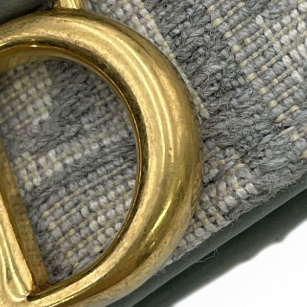 クリスチャン・ディオール カードケース オブリーク サドル ブルーム カードホルダー S5611CTZQ トロッター