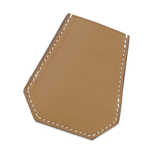 エルメス スカーフリング クロシェット ゴールド ラムスキン/シルク HERMES アクセサリー