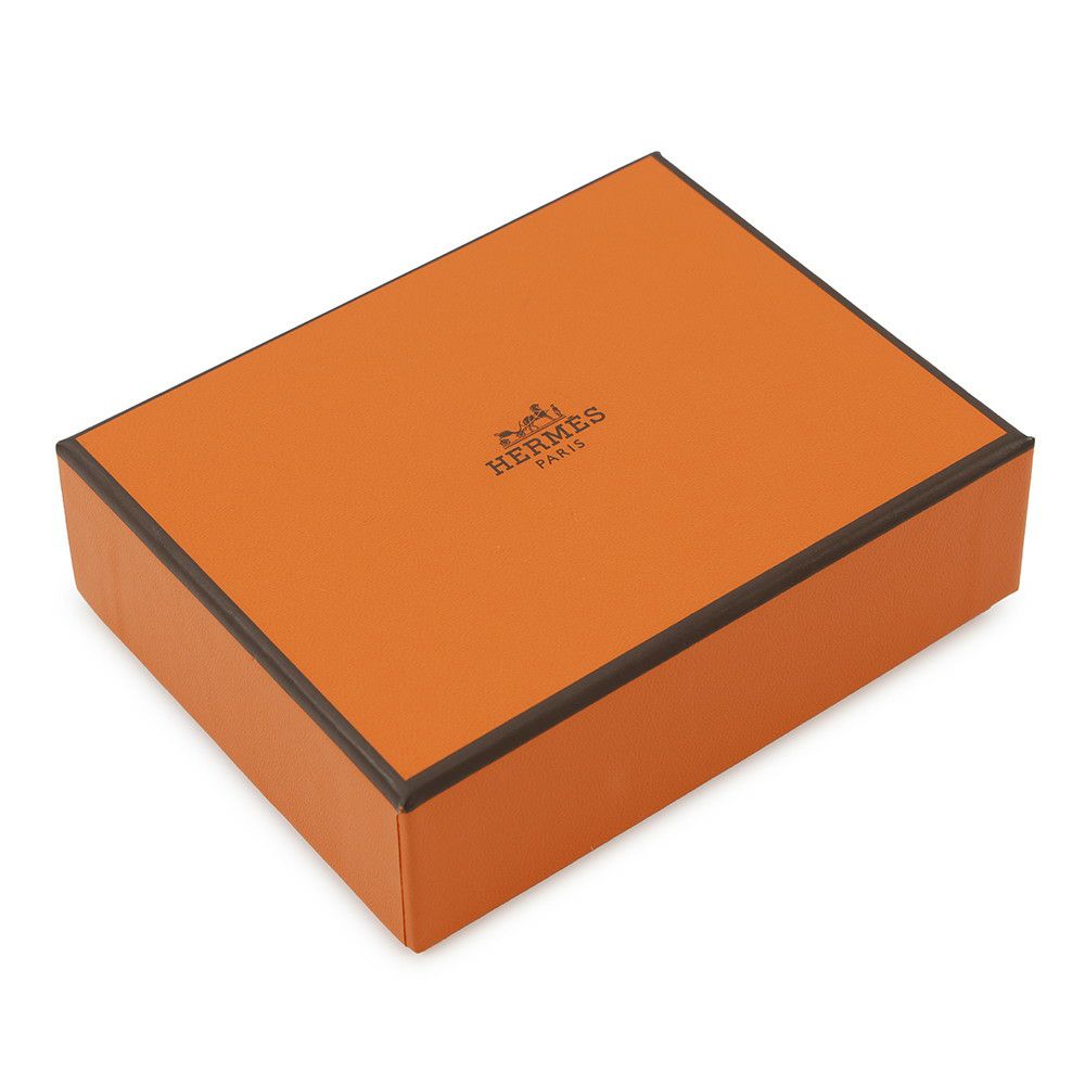 エルメス カルメン トリコロール チャイ/ブループリュム/ミント/シルバー金具 ラムスキン U刻印 HERMES チャーム