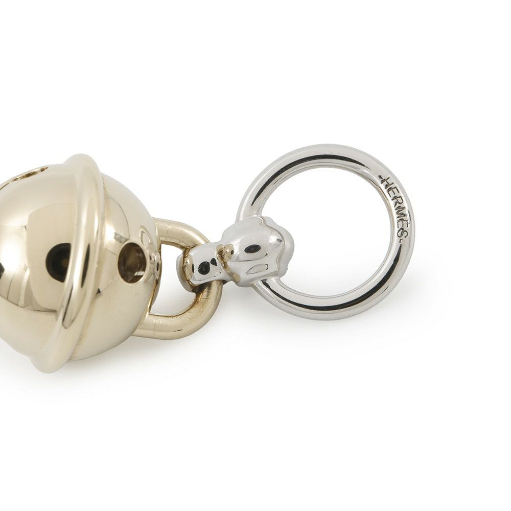 エルメス スカーフリング ツイリーリング ベル ピンクゴールド金具 HERMES アクセサリー 鈴